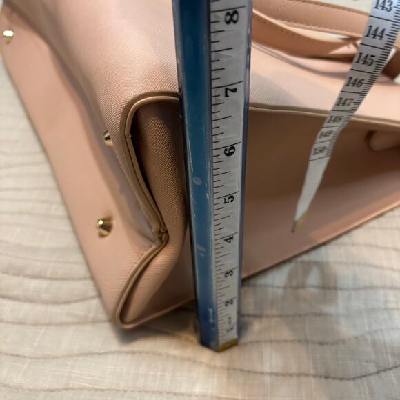 Lovevook 16.5” Peach Waterproof Office Shoulder Bag for Women - Picture 13 of 13